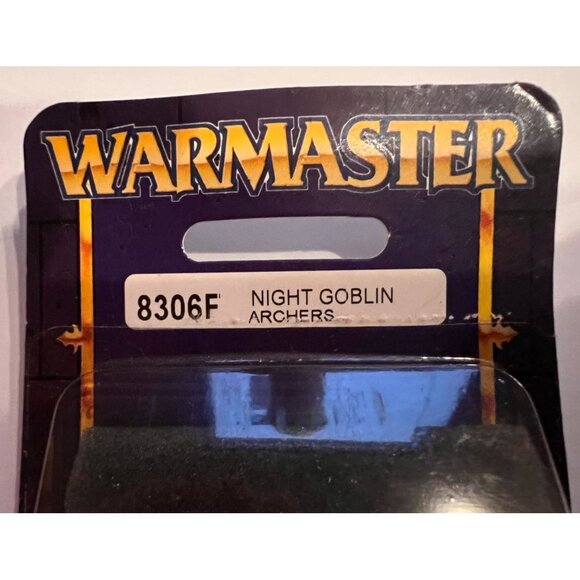Warhammer Warmaster Night Goblin Archers 8306F Citadel Miniatures Sealed Pack - Picture 2 of 6